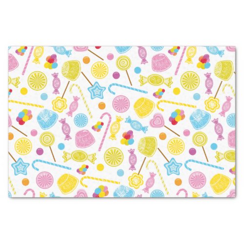 Candy Pattern Lollipop Gumdrops Party Supplies Tissue Paper