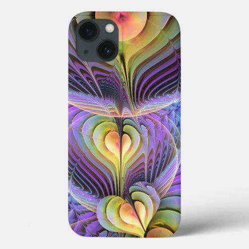 Candy patterns and a Heart artistic iPhone 13 Case
