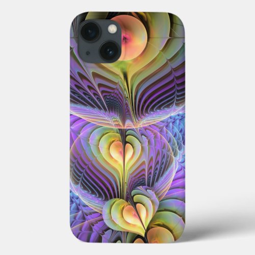 Candy patterns and a Heart artistic iPhone 13 Case