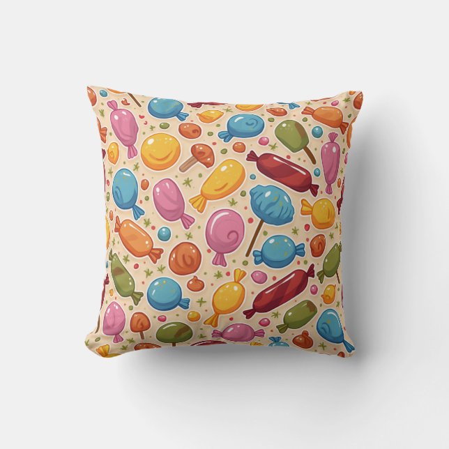 candy pillow cushion (Front)