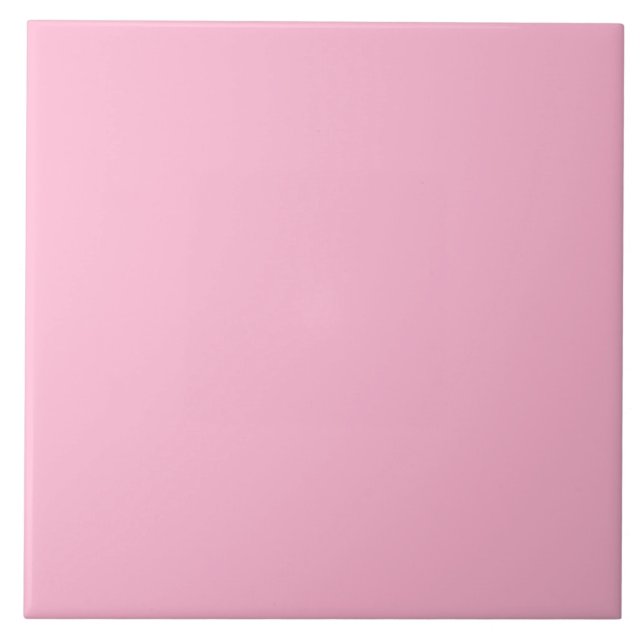 Candy Pink Ceramic Tile. Ceramic Tile (Front)