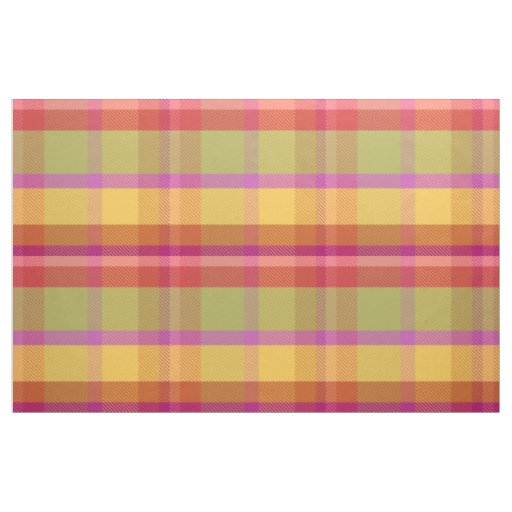 Candy Plaid CBHOG Fabric