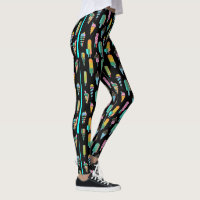Candy Pop 3D Ice Cream Womens Leggings