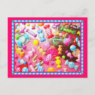 candy postcard