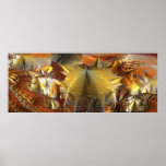 CANDY RAPPER FOIL MANDELBULB 3D POSTER