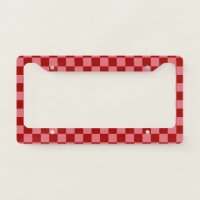 Candy Red and Candy Pink Checkerboard