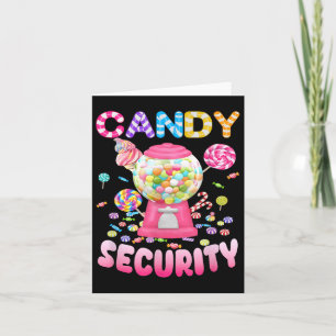 Candy-security Candyland Costume Kids Teens Adult Card