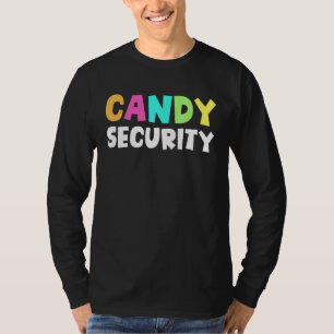 Candy Security Halloween Costume 1 T-Shirt