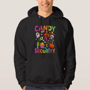 Candy Security Halloween Costume Hoodie