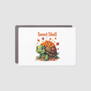 Candy Shell Turtle Car Magnet