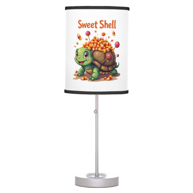 Candy Shell Turtle Table Lamp (Front)