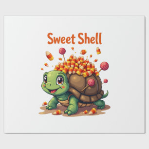 Candy Shell Turtle Wrapping Paper