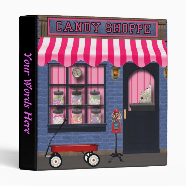 Candy Shop Binder (Front/Spine)