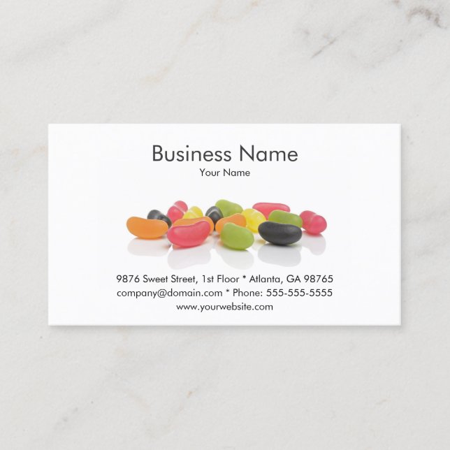 Candy Shop Business Card (Front)