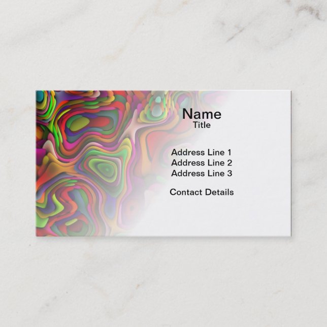 Candy Shop Chaos Business Card (Front)