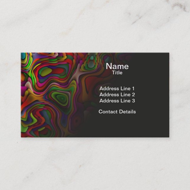 Candy Shop Chaos Business Card (Front)