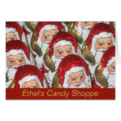 Candy Shop Christmas Card (Front Horizontal)