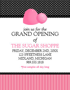 grand opening flyers zazzle