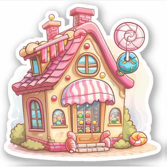 Candy Shop Sticker (Front)