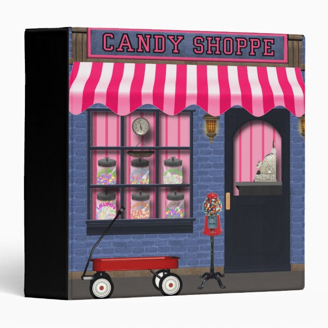 Candy shoppe sweet treat binder (Front/Spine)