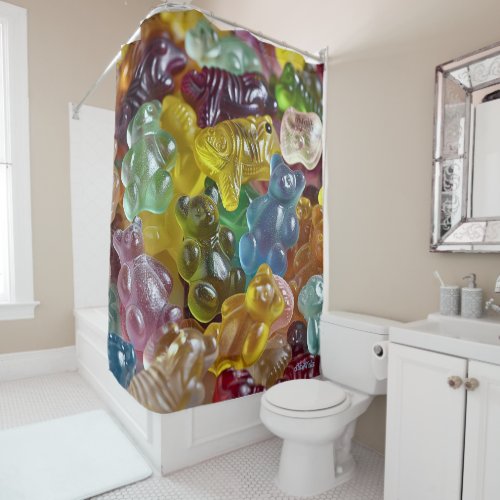 candy Shower Curtain