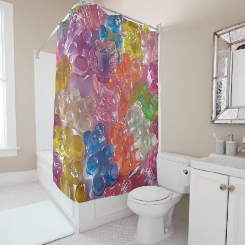 candy Shower Curtain