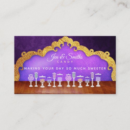 Candy Slogans Business Cards