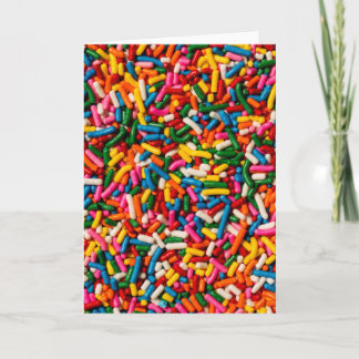 Candy Sprinkles Card