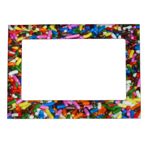 Candy Sprinkles Magnetic Photo Frame