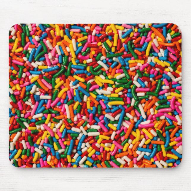 Candy Sprinkles Mouse Pad (Front)