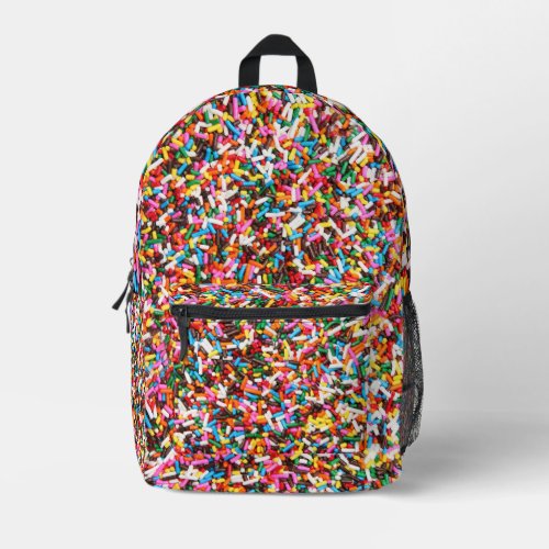 Candy Sprinkles Printed Backpack