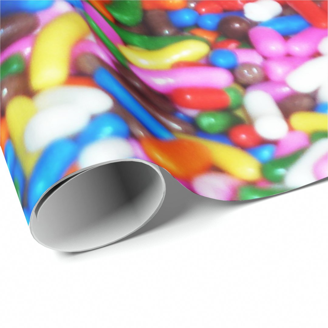 Candy Sprinkles Wrapping Paper Zazzle