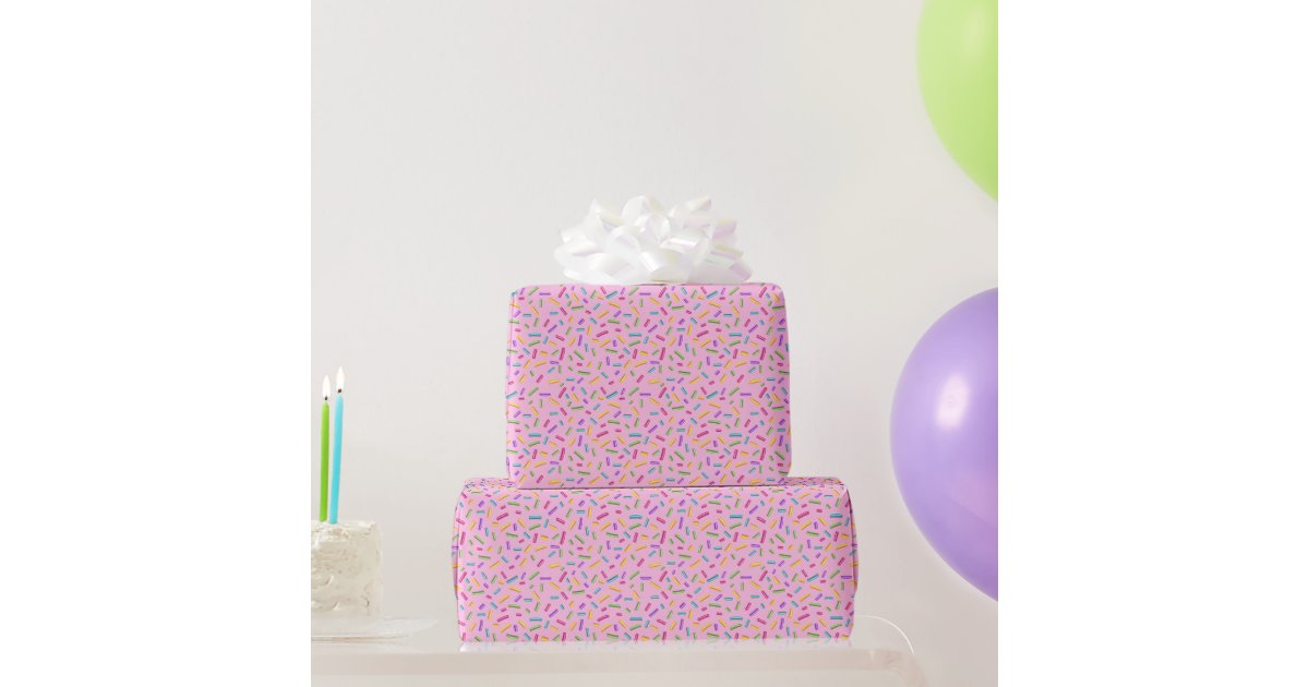 Candy Sprinkles Wrapping Paper | Zazzle