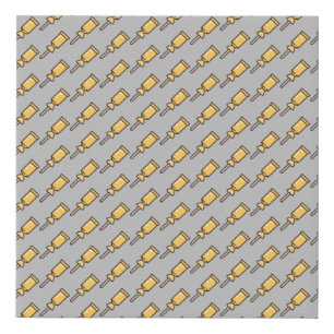 candy-stick-1 faux canvas print