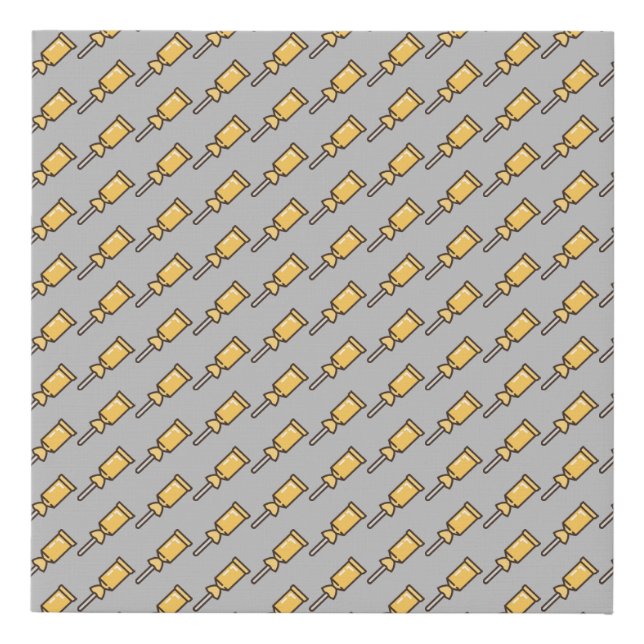 candy-stick-1 faux canvas print (Front)