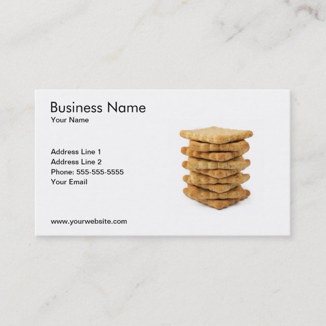 Candy Store Business Card Template (Front)