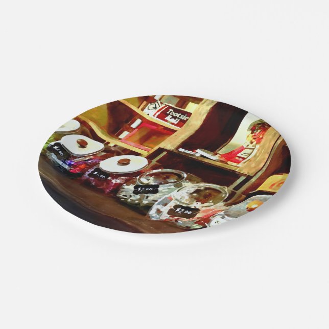 Candy Store Paper Plates (Angled)