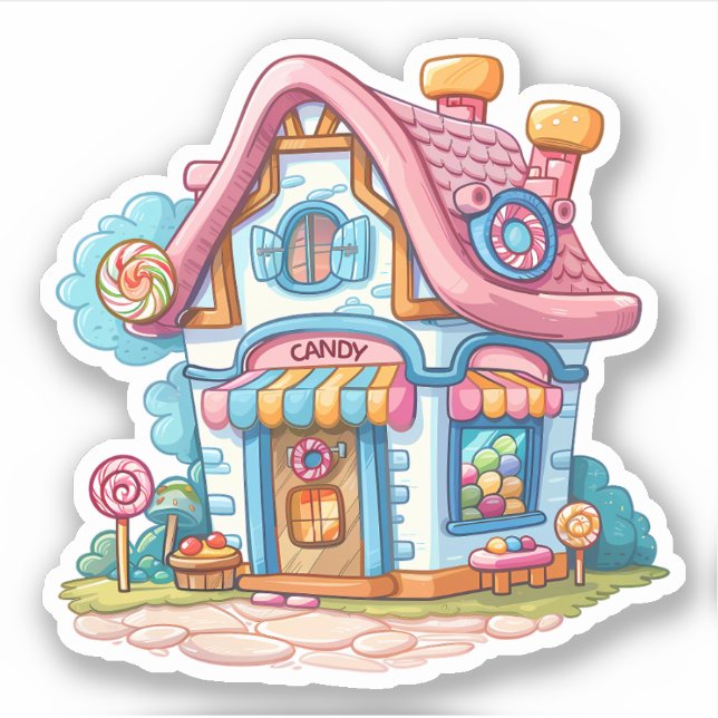 Candy Store Sticker (Front)