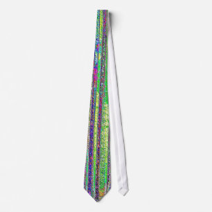 Candy Stripe 5 Neck Tie