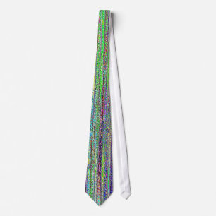 Candy Stripe 5 Neck Tie