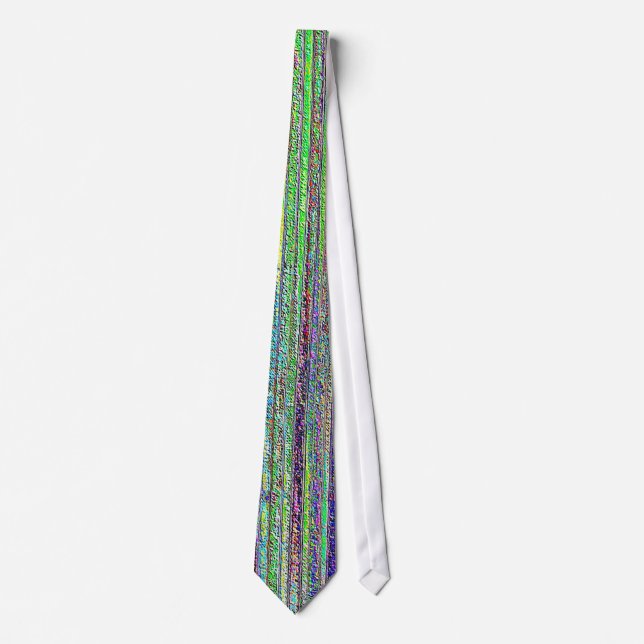 Candy Stripe 5 Neck Tie (Front)