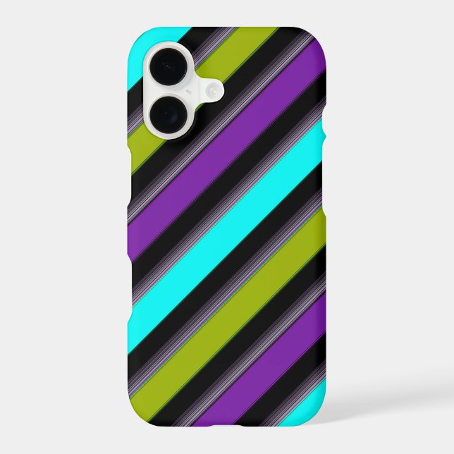 Candy Stripe Case-Mate iPhone Case (Back)