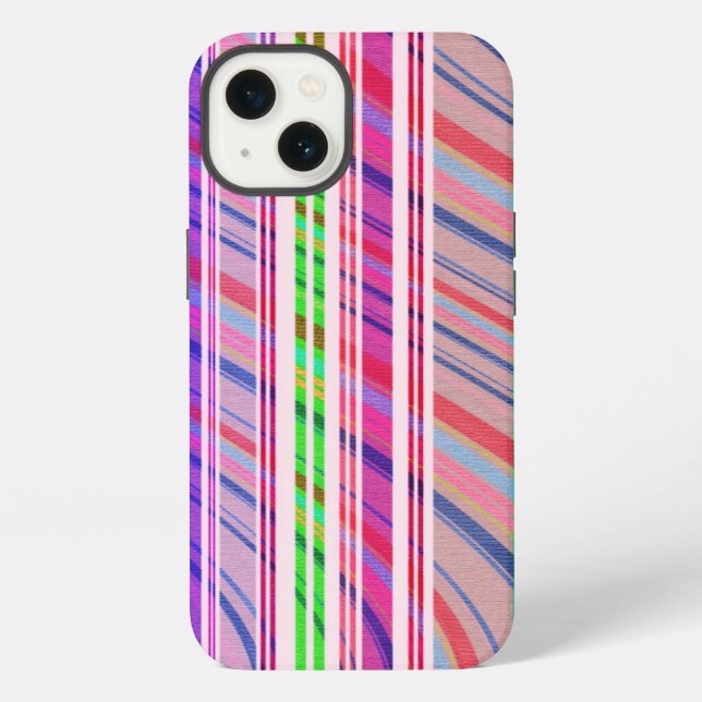 Candy Stripe Iphone Case (Back)