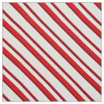 Candy Stripes, peppermint red &amp; white Fabric