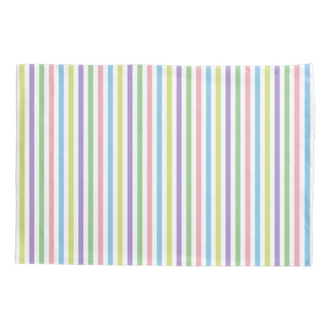 Candy Stripes Pillow Case (Back)