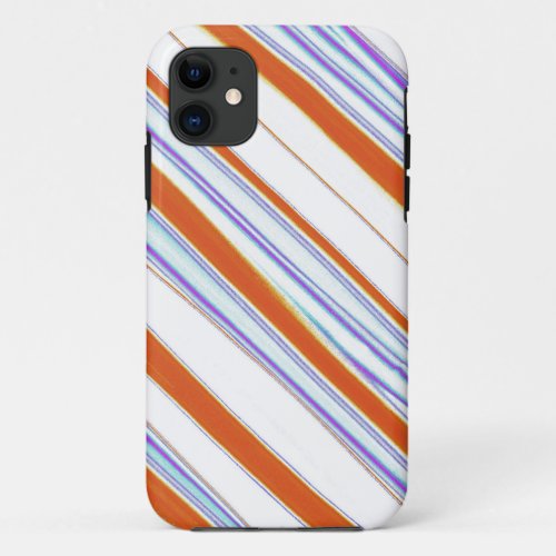 Candy Stripes Seamless Graphic Art iPhone 11 Case