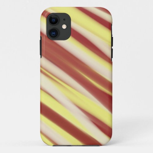 Candy Stripes Seamless Graphic iPhone 11 Case