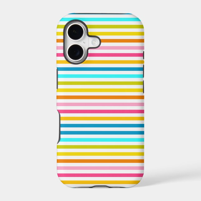 candy stripes summer spring style chic iphone case (Back)