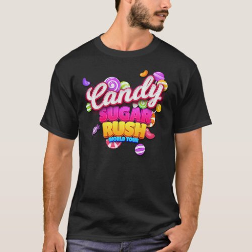 Candy Sugar Rush World Tour Classic T_Shirt
