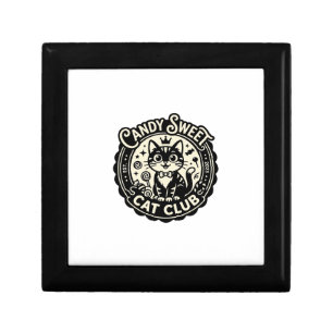 Candy Sweet Cat Funny Cat Graphic - Candy Sweet Ca Gift Box